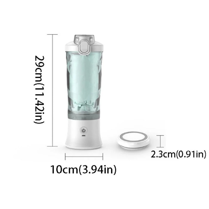 600Ml Capacity Portable USB Juicer USB Rechargeable Multifunction Design Smoothie Maker Mini Size Fresh Juice Electric Juicer