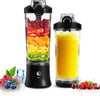 Portable Blender Personal Juicer for Shakes and Smoothies - 20 OZ Electric Protein Shaker Bottle with 6 Blades, Travel Lid, USB-C Rechargeable - Mini Small Blender Cup for Kitchen, Office, Gym 1